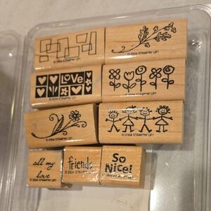 Stampin Up Set Smorgasborders. Retired